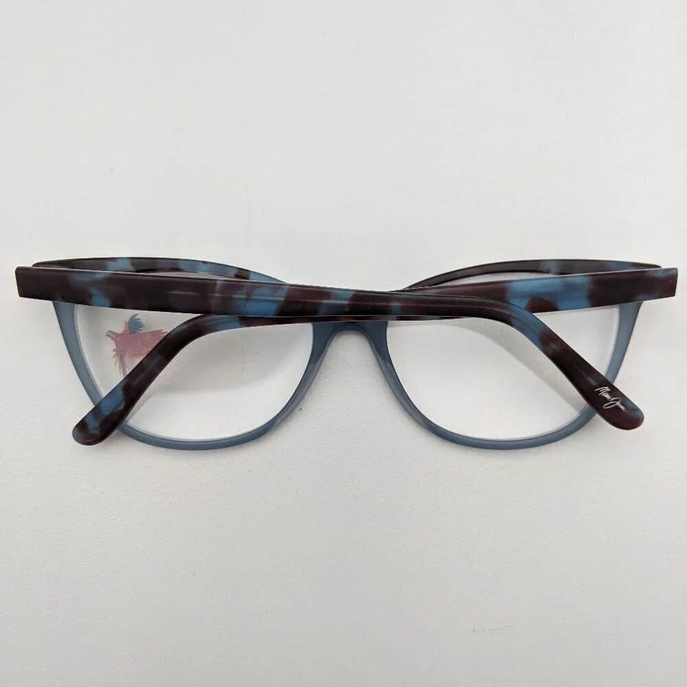 🕶️Made in Italy! Maui Jim MJO2111-53A Cat Eye Eyeglasses 52/16-135 / JLG722🕶️​